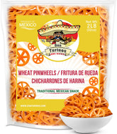 Don Turinos Duritos Wheels bag ready for sharing, offering crisp, satisfying crunch.