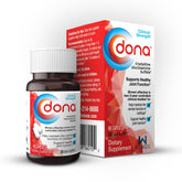 Dona Crystalline Glucosamine Sulfate bottle label showing joint health focus and quality