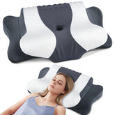 Donama cervical neck pillow with ergonomic design supports head and spine alignment.
