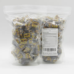 Donty-Tonty DAD'S Root Beer Barrels clear packaging keeps freshness while staying visible