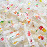 Donty-Tonty JUJUBE NOUGAT candies in a jar showing fresh soft texture