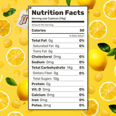 Donty-Tonty Sanded Lemon Drops bulk bag is great for events and displays