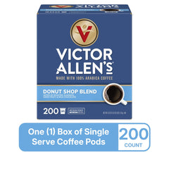 Medium roast Donut Shop Blend pods prepared for a balanced morning cup