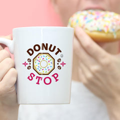 Donut Stop strawberry frosted pod adds fruity sweetness to your cup