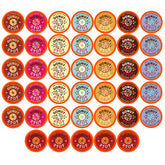 Donut Stop flavored coffee pods variety pack front view for easy mornings