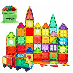 Dopyye magnetic tiles color palette for imaginative play and early STEM learning