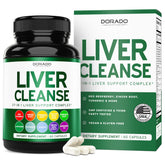 Dorado Nutrition Liver Cleanse Detox bottle for daily liver support and gentle detox.