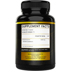 Dorado Nutrition Shilajit capsules with 85+ minerals visual highlights a mineral-rich daily formulation.