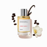 Dossier Ambery Vanilla bottle front, sleek design for everyday luxury.