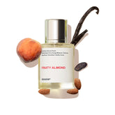 Dossier Fruity Almond bottle front view with elegant oriental floral scent for daily wear