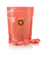 doTERRA On Guard throat drops packaging for convenient, on-the-go use.
