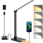 Dott Arts LED desk lamp with touch-control offers adjustable lighting for work and study.