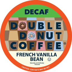 Double Donut vanilla bean aroma pod image highlights rich notes ideal for evening coffee moments.