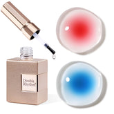 Double Rhythm Blooming Gel in a clear bottle for precise application