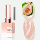 Double Rhythm cat-eye polish with magnet creates shifting depth for at-home nail art