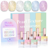 Double Rhythm Pearl Pink 15ml gel polish bottle for a silky, salon-ready finish.