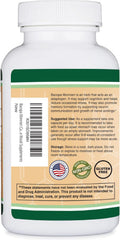 Double Wood Bacopa Monnieri capsules ready for daily focus support