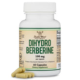 Double Wood Dihydroberberine 100mg bottle for potential metabolic support.