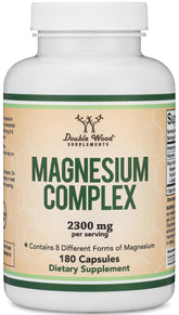 Double Wood MAG-8 bottle for daily magnesium support with eight forms