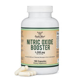Double Wood Nitric Oxide bottle front for stimulant-free workout support