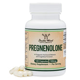 Double Wood Pregnenolone bottle for daily cognitive support.
