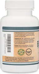 Double Wood Berberine label highlights gluten-free and non-GMO.