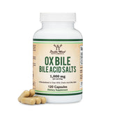 Double Wood Ox Bile bottle image for no gallbladder support after meals