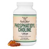 Double Wood Phosphatidylcholine bottle with softgels for cognitive support