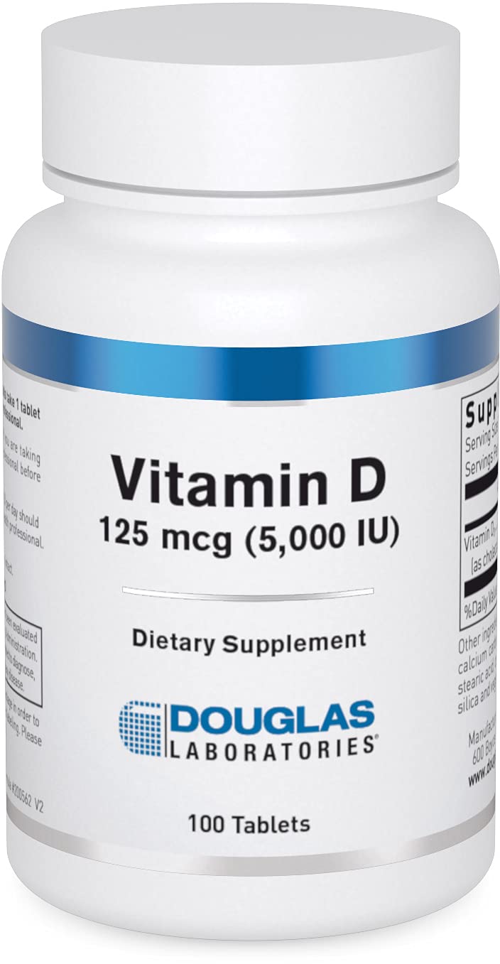 Douglas Laboratories Vitamin D 5000 IU tablet for daily bone health support