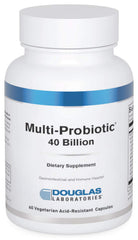 Douglas Laboratories Multi-Probiotic 40 Billion bottle front supporting daily gut balance