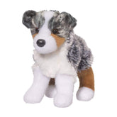 Douglas Steward Australian Shepherd plush face detail showing lifelike expression for imaginative play