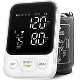 DOUHAO blood pressure monitor with LED backlit display for clear readings day or night