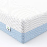 Dourxi crib mattress dual-firmness surface supports infants with firm base and provides toddler comfort.