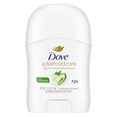 Dove Advanced Care Cool Essentials Stick close-up showing smooth glide for comfortable application.