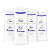Dove Advanced Care Sheer Fresh stick packaging highlights anti-stain formula.