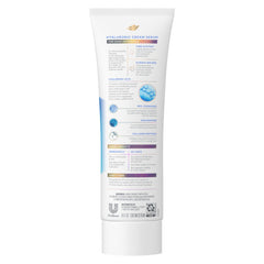 Dove Cream Serum Hyaluronic closeup texture shows non-greasy finish.