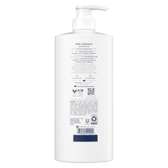Dove Damage Therapy Shampoo foam lather indicates easy rinse and softness