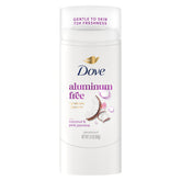 Dove Deodorant Stick 72h odor protection with coconut and pink jasmine for lasting freshness