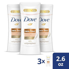 Dove Even Tone Mango Butter version highlighting hydration for smooth underarms.