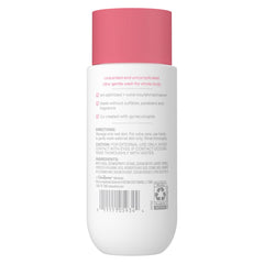 Dove Intimate Wash pump top demonstrates easy daily use for gentle care.