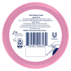 Dove Lotion travel-size jar ready for on-the-go hydration anywhere.