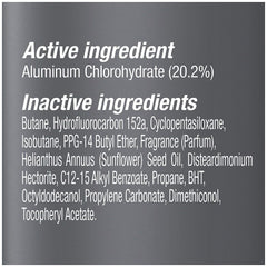 Dove Men's Antiperspirant Extra Fresh 3-pack being applied for quick refresh.