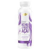 Dove Plant Milk Cleansing Body Wash Acai & Rice Milk bottle gently moisturizes the skin