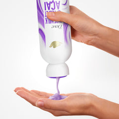 Dove Plant Milk Cleansing Body Wash pump bottle for easy, everyday cleansing