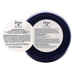Dove Rich Nourishing Cream hand application demonstrates quick absorption without residue