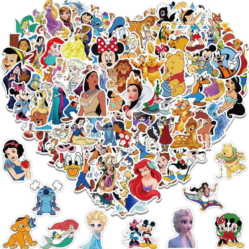 Dovipta water bottle sticker collection for kid-friendly designs, waterproof and durable.