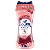 Downy Cozy Collection Cherry Jubilee beads pack for lasting cozy laundry fragrance.