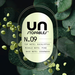 Downy Unstopables No. 09 fragrance swirl conveys fresh aroma.