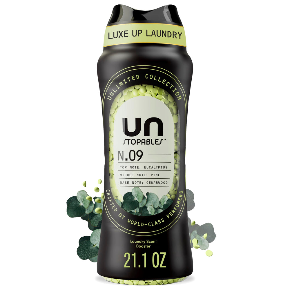 Downy Unstopables Unlimited No. 09 bottle pour for long-lasting fabric freshness