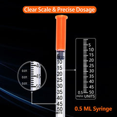 DPEI XUAN syringe leak-proof plunger ensures secure withdrawals.